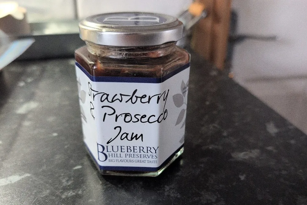 Strawberry And Prosecco Jam