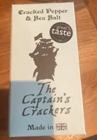 The Captain’s Cracked Pepper & Sea Salt Crackers