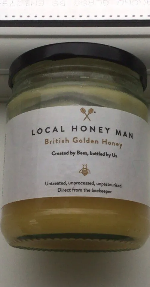 British golden honey