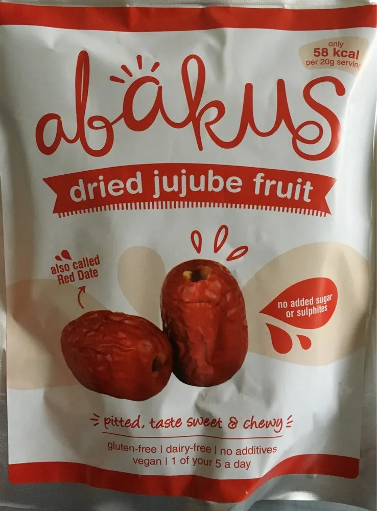 Abakus Dried Pitted Jujube Fruit - 40G