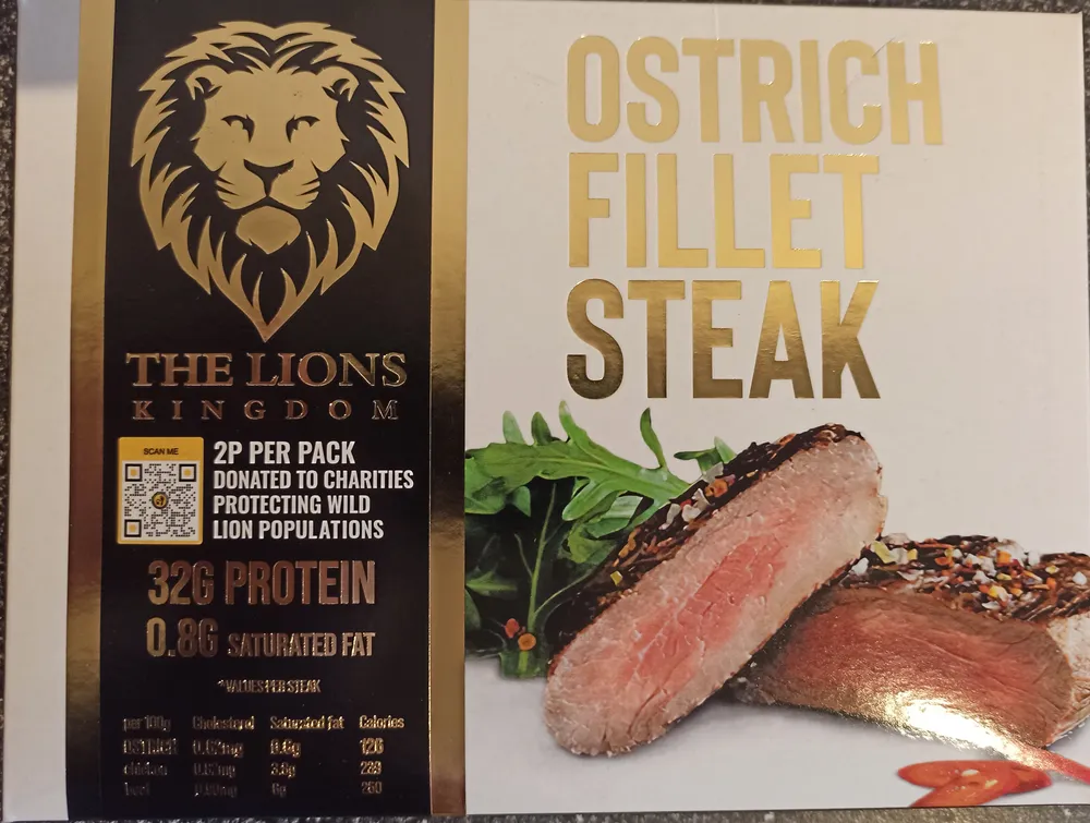Ostrich Fillet Steak