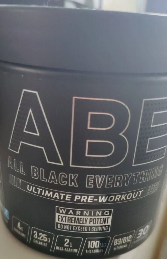 All Black Everything - Ultimate Pré workout