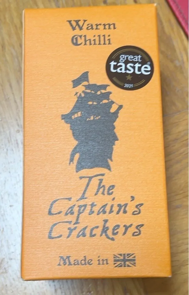 The Captains Warm Chilli Crackers