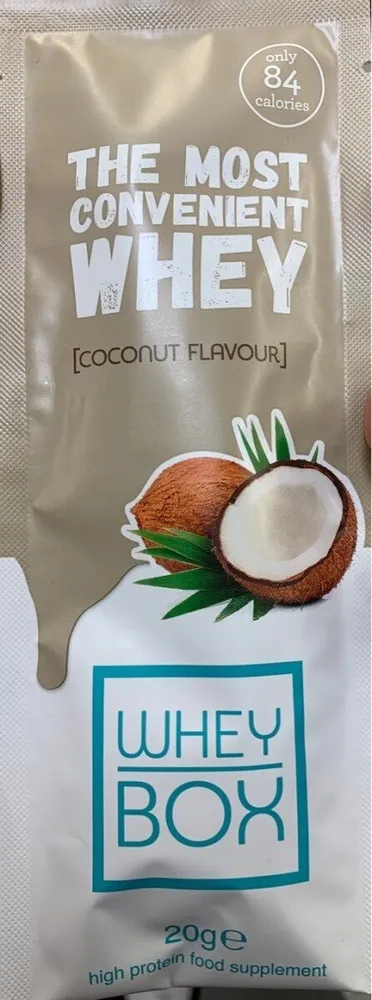 Coconut high protein food supplement