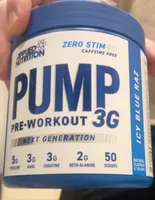 Pump pre workout