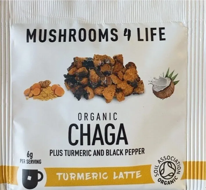 Organic Chaga Turmerci Latte