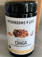 Organic Chaga Plus turmeric and black pepper (Turmeric Latte)