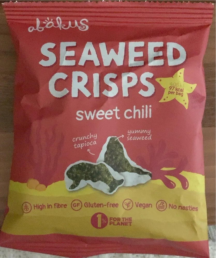 Seaweed Crisps sweet chilli