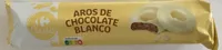 Aros de chocolate blanco