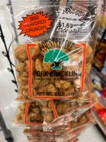 Pork Cracklins Bbq Flavored Crunchy