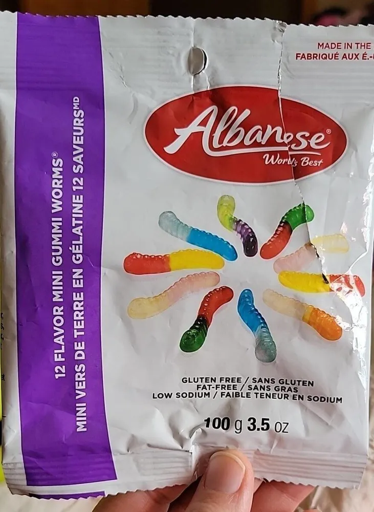 Mini Gummi worms