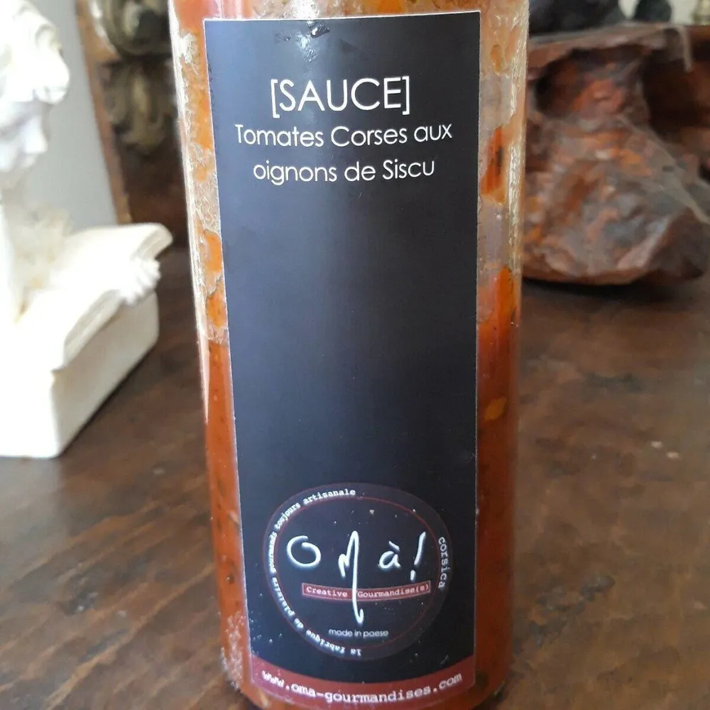 Sauce aux tomates corses & Oignons de Siscu