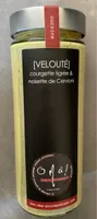 Velouté courgette tigrée et noisette de cervioni