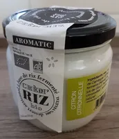 Crème riz / citron - citronnelle
