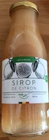 Sirop de citron bio