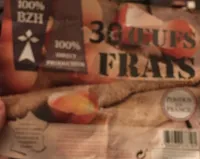 30 oeufs frais