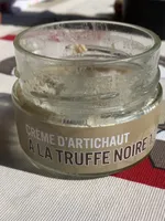 Crème d'artichaut a la truffe