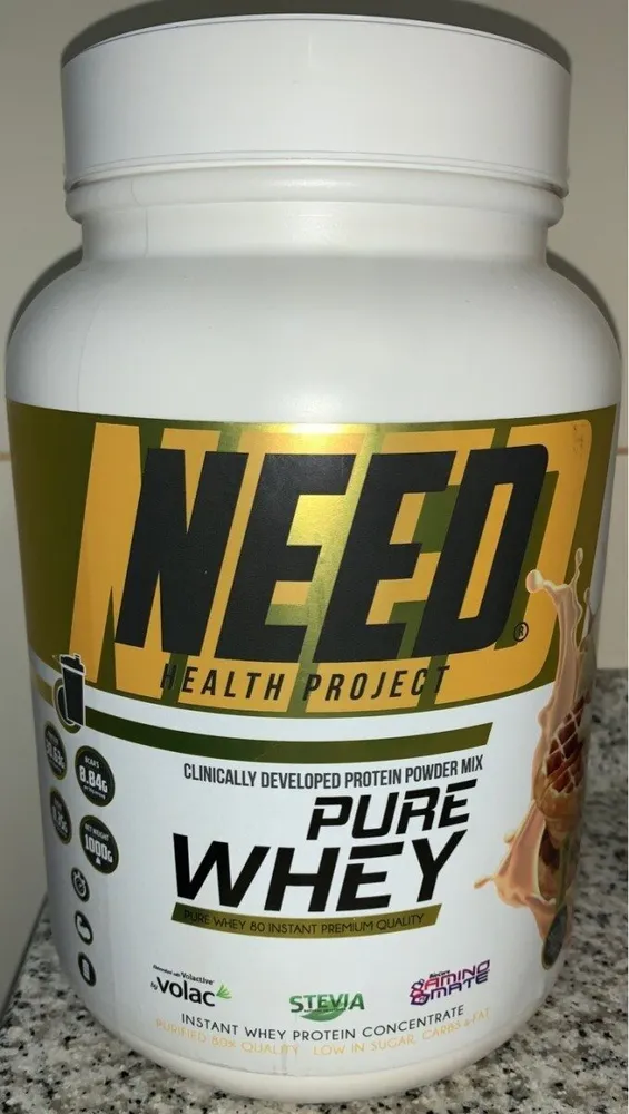 Pure Whey Waffle & Vanilla Ice Cream