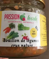 Bouillon de legume crus nature