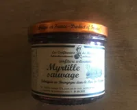Confiture artisanale a la myrtille sauvage