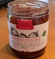 Confiture de fraises belges