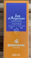 Jus d’argousier & miel de violette
