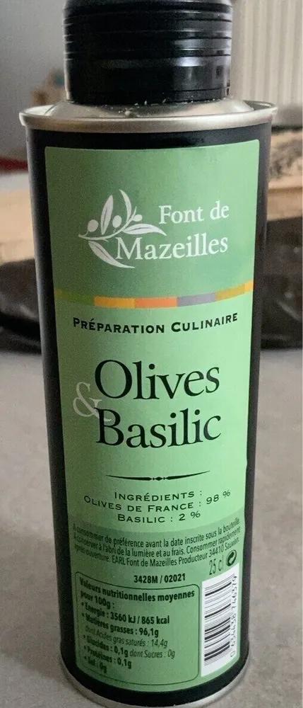 Olives & Basilic