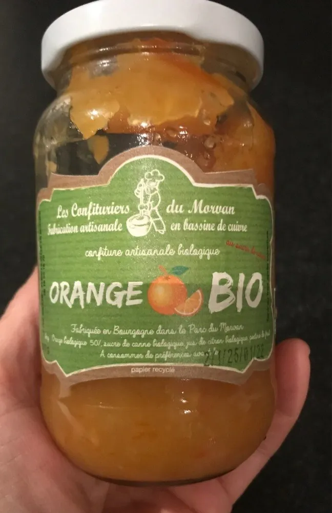 Confiture Orange Bio