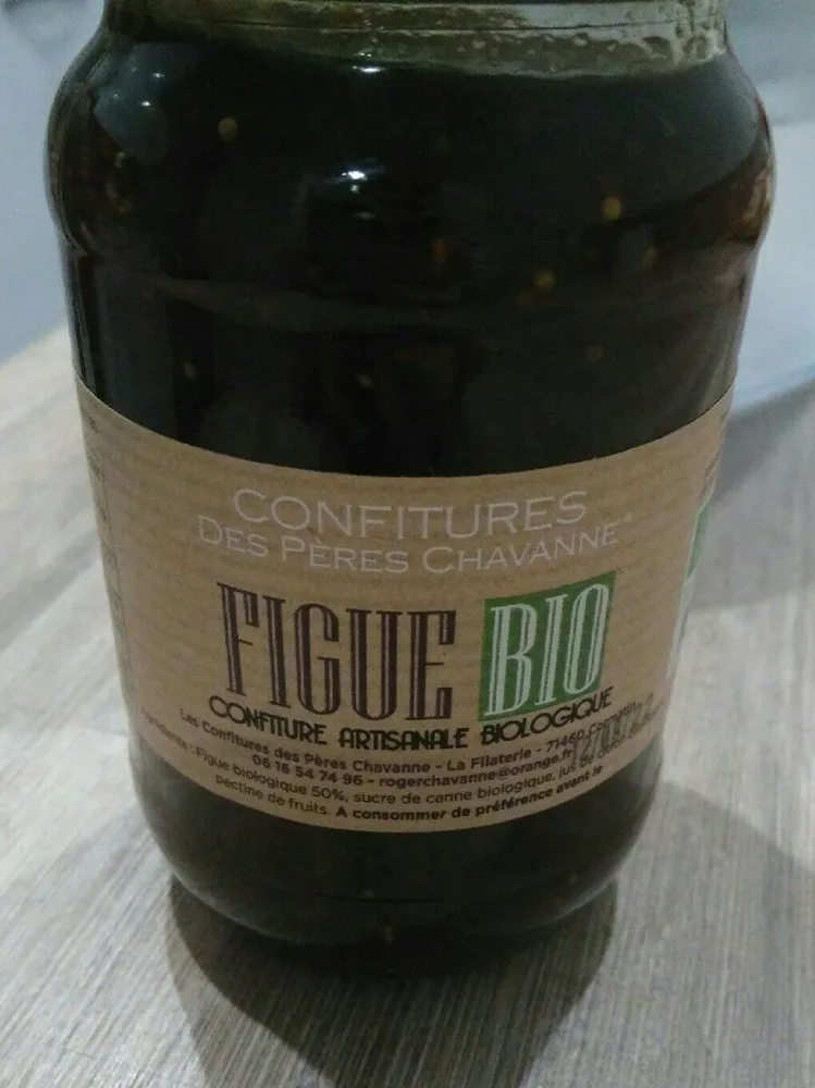 Confitures de figue bio