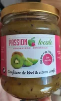 Confiture de kiwi et citron confit