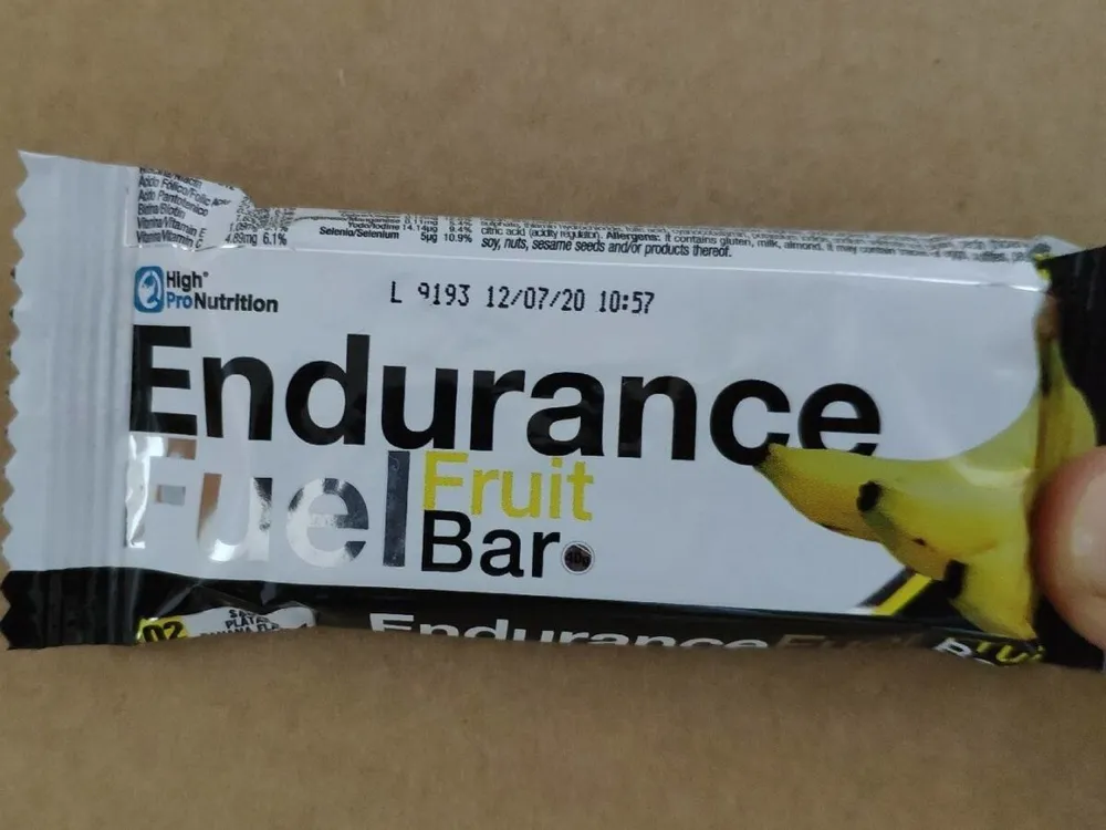 endurance fuel fruit bar
