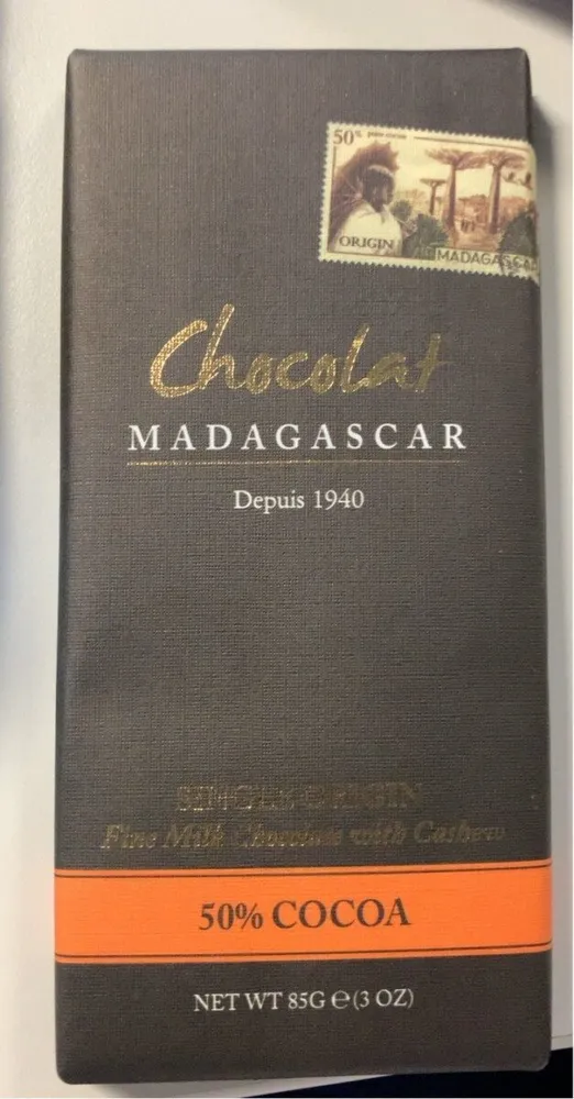 Chocolat madagascar