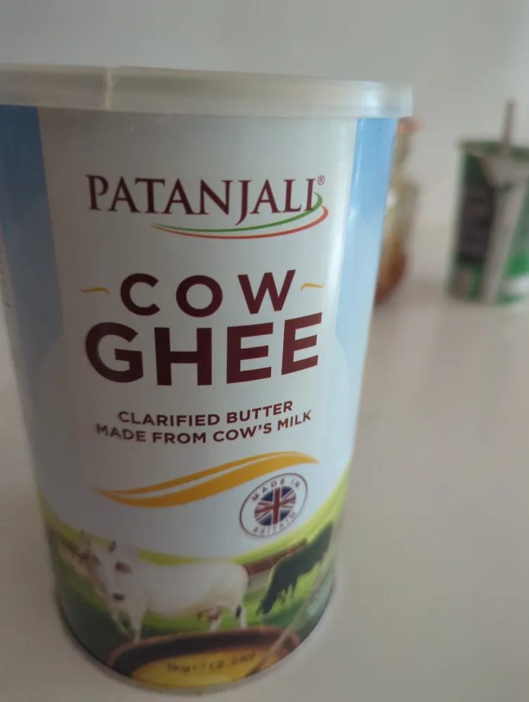 Cow Ghee Clarified Butter Made From Cow's Milk
