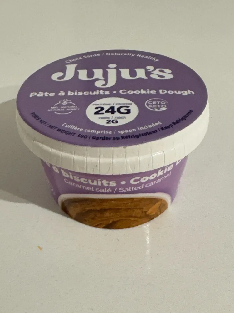 Cookie Dough Salted Caramel Protein Snack