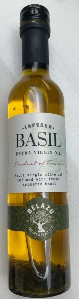 Infused Basil Extra Virgin Oil