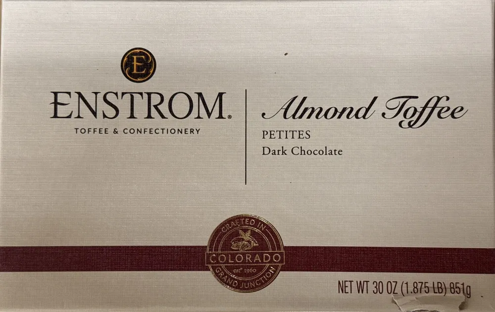 Almond Toffee - Petites (Dark Chocolate)