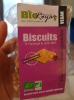 Biscuits à l'orange & anis vert