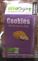 Cookies noix de coco citron