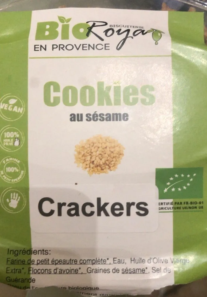 Cookies au sesame