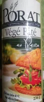 Porat végé pâté pesto