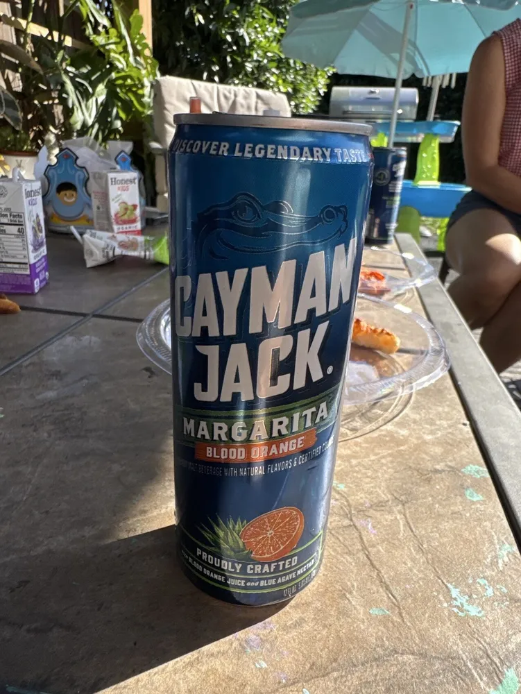 Canned Blood Orange Margarita