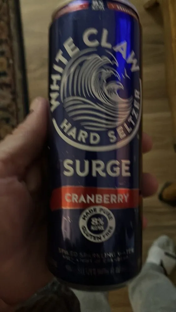White Claw Surge Hard Seltzer Cranberry