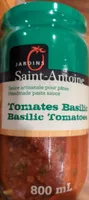 Sauce tomates basilic