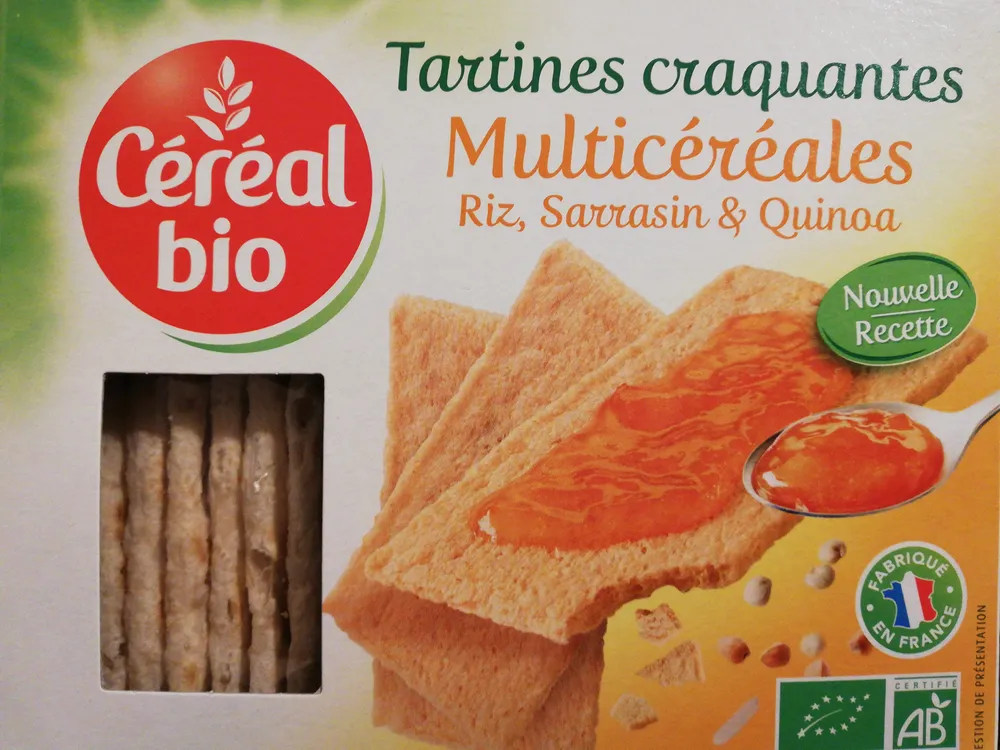 Tartines craquantes multicéréales