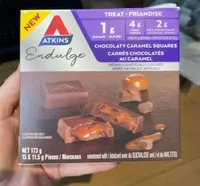 Chocolaty caramel squares