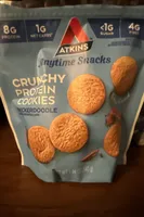 Crunchy protein cookies