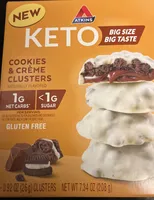 KETO COOKIES & CREME CLUSTERS