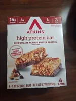 high protein bar CHOCOLATE PEANUT BUTTER PRETZEL