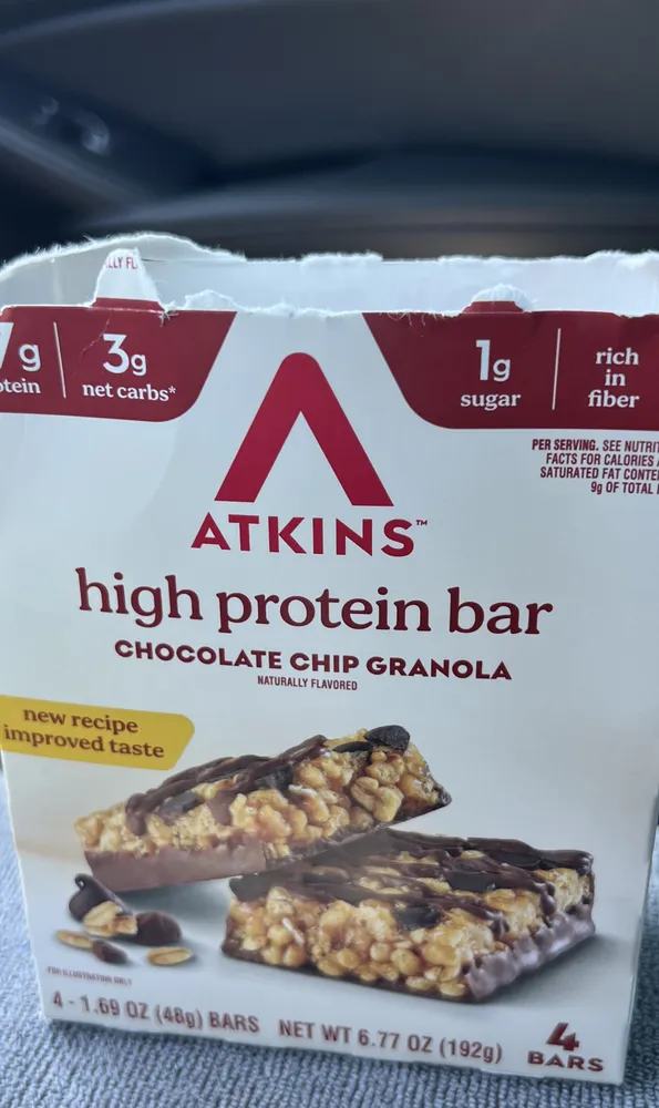High protein bar chocolate chip granola