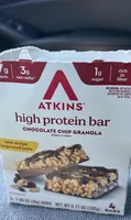 High protein bar chocolate chip granola